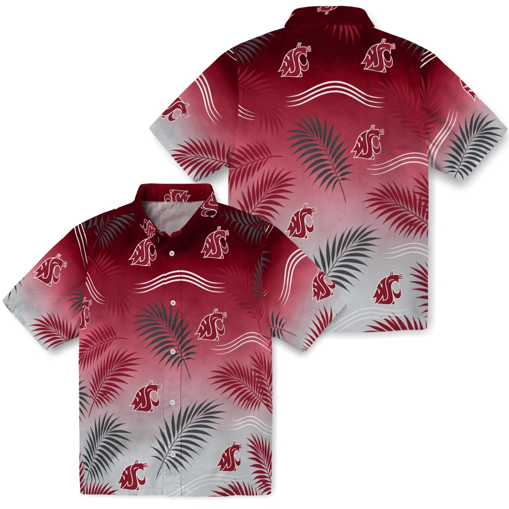 washington-state-cougars-hawaiian-shirt-custom-ombre-fronds-crimson-high-quality.webp