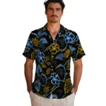 west-virginia-mountaineers-hawaiian-shirt-custom-neon-florals-black-best-selling.webp