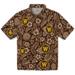 western-michigan-broncos-hawaiian-shirt-customized-crystal-foliage-brown-best-selling.webp