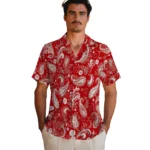 wisconsin-badgers-hawaiian-shirt-custom-paisley-print-red-best-selling.webp