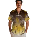 wyoming-cowboys-hawaiian-shirt-customized-ombre-fronds-brown-best-selling.webp