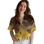 wyoming-cowboys-hawaiian-shirt-customized-ombre-fronds-brown-best-selling.webp