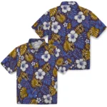 wyoming-cowboys-hawaiian-shirt-personalized-hibiscus-monstera-brown-best-selling.webp